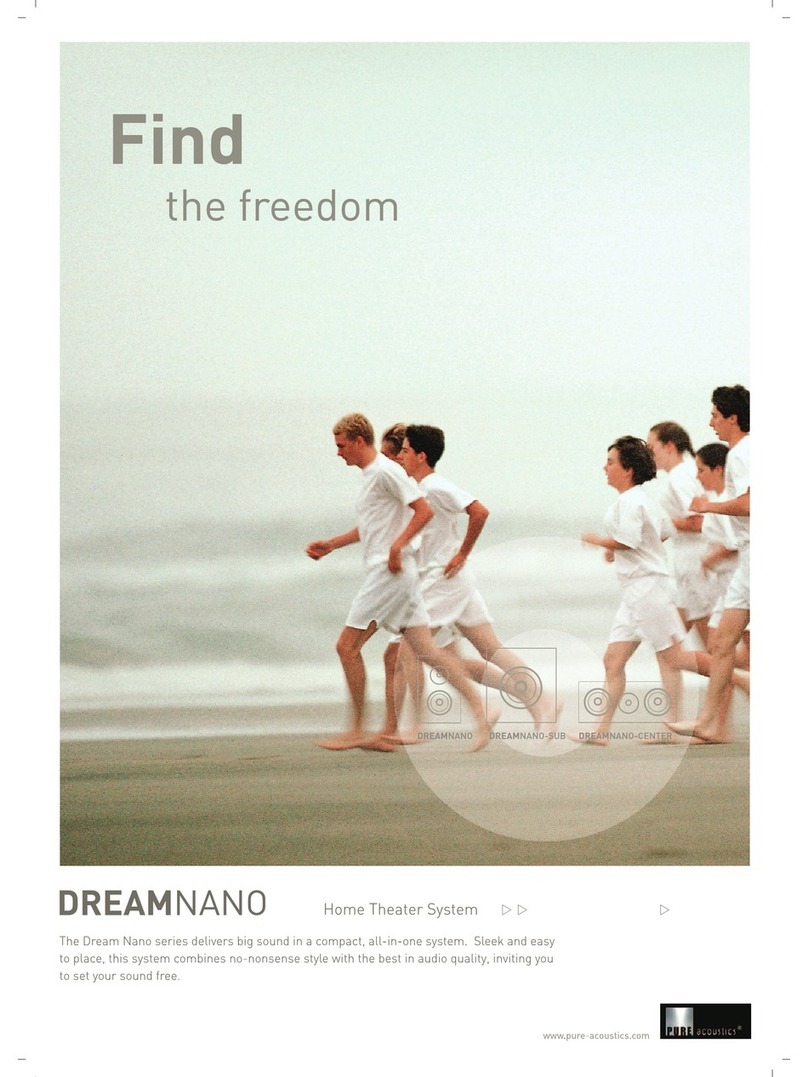 Pure Acoustics Dream Nano C brochure