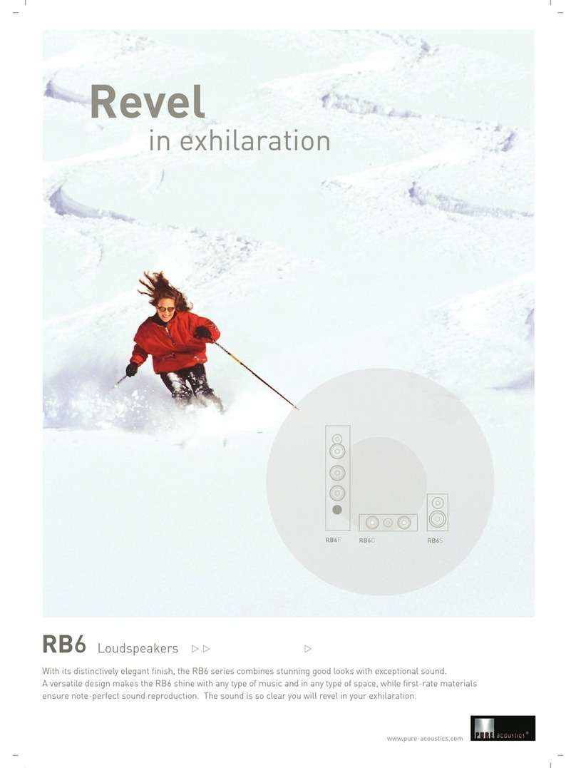 Pure Acoustics RB-6C Features