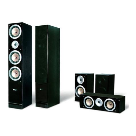 Pure Acoustics QX550 User manual Pure Acoustics QX550 User manual