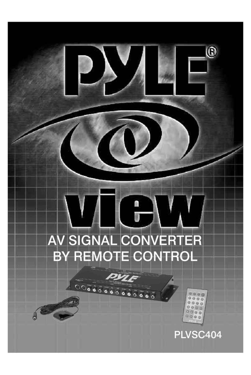 Pyle view PLVSC404 Operation manual