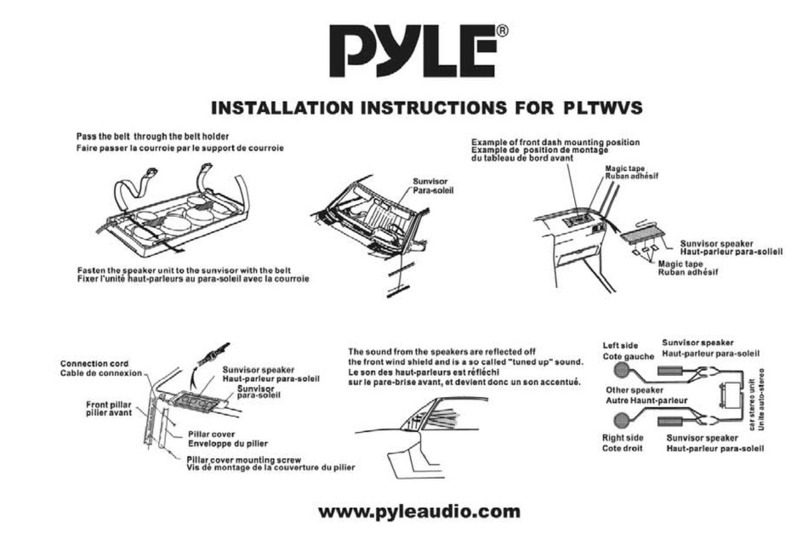 Pyle PLTWVS User manual