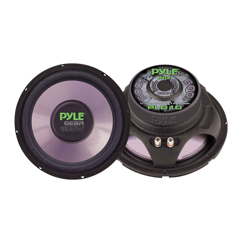 Pyle PLG10 Specifications