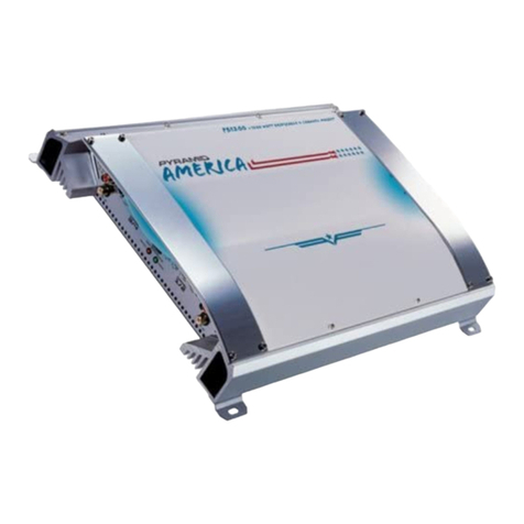 Pyramid PB1000 User manual Pyramid PB1000 User manual