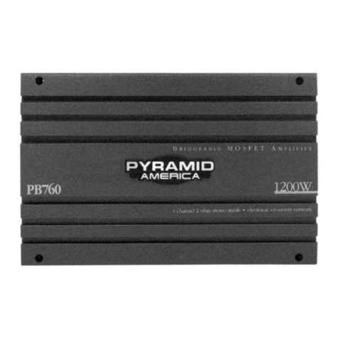 Pyramid PB1060 User manual Pyramid PB1060 User manual