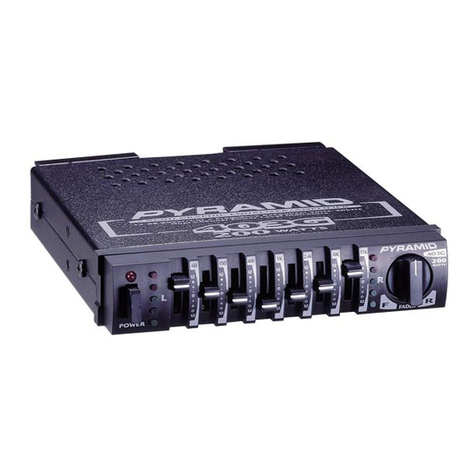 Pyramid 403G User manual