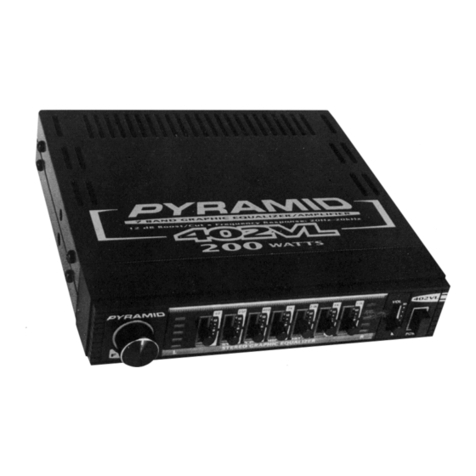 Pyramid 402VL User manual