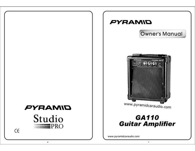 Pyramid GA110 owner's manual