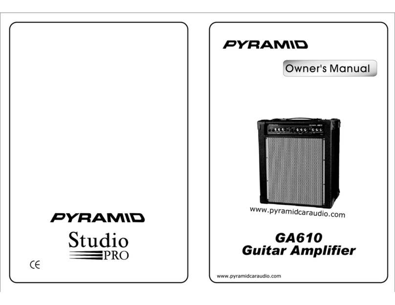 Pyramid GA610 owner's manual
