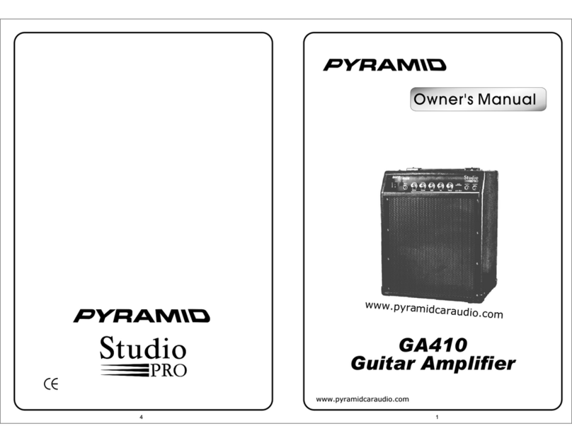 Pyramid GA410 User manual