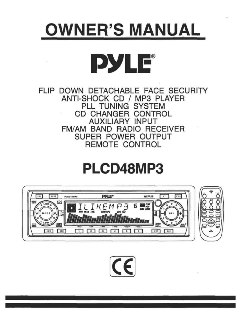 Pyle PLCD48MP3 User manual