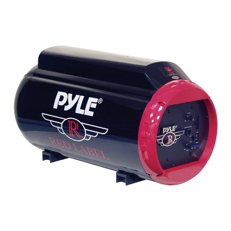 Pyle PLTB8A User manual