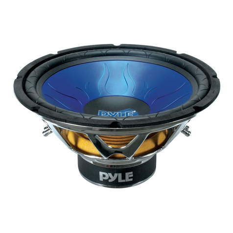 Pyle PL1595BL User manual