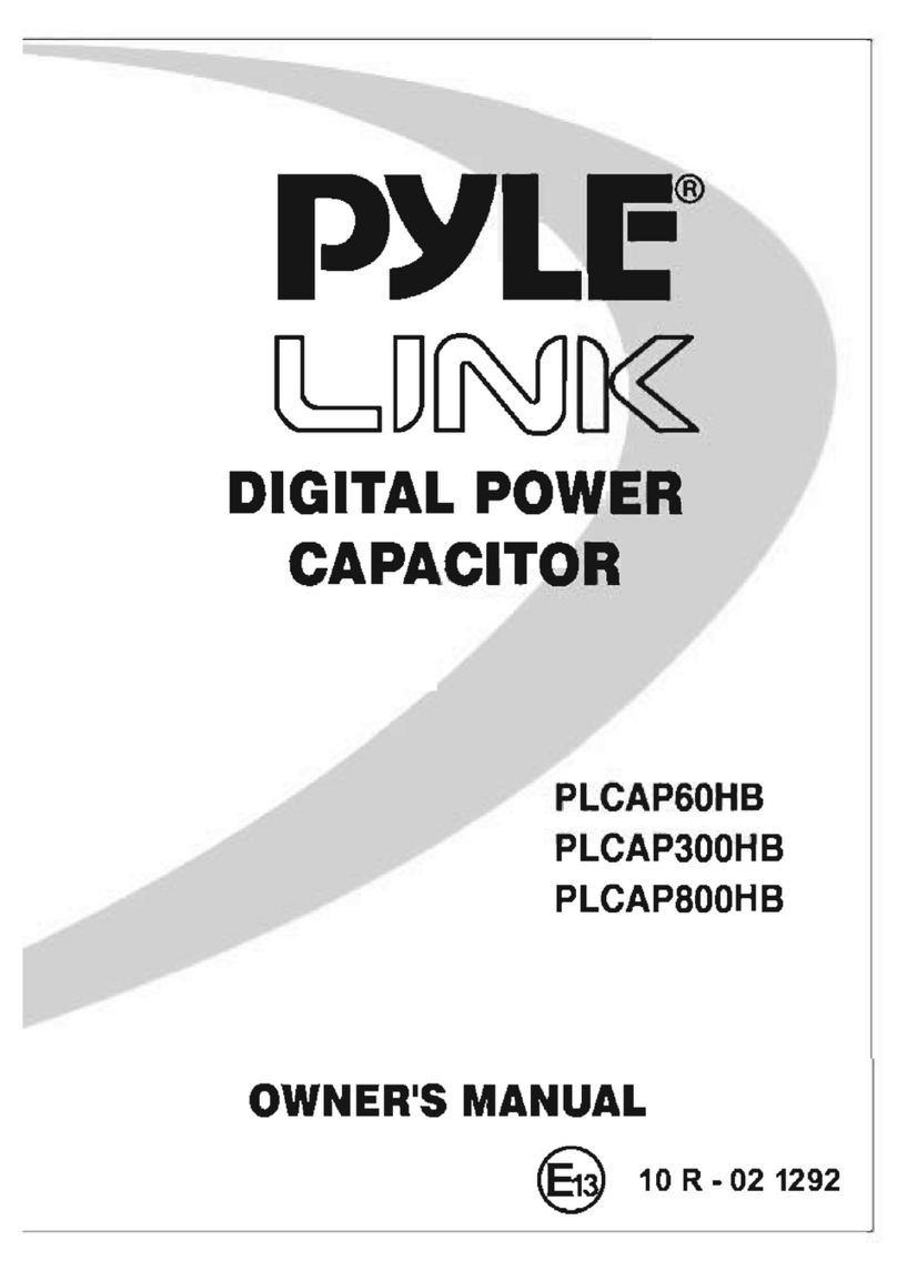 Pyle Link PLCAP300HB User manual