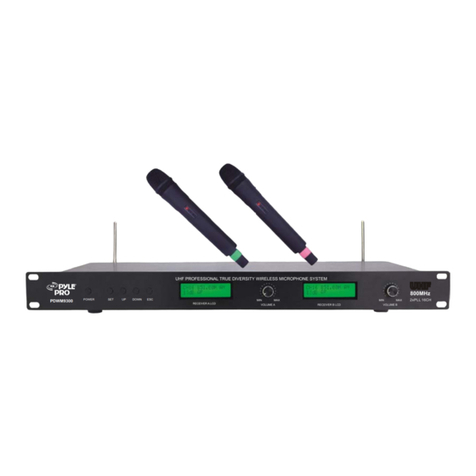 Pyle Pro PDWM9300 User manual