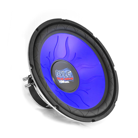 Pyle Blue Wave PL1090BL User manual