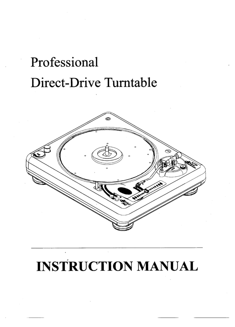 Pyle PLTTD2 User manual