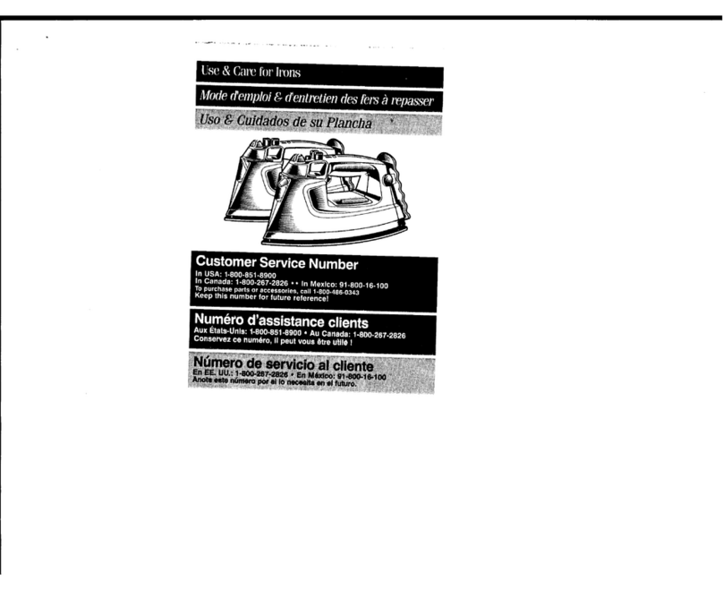 Proctor-Silex 10109 Use & care guide