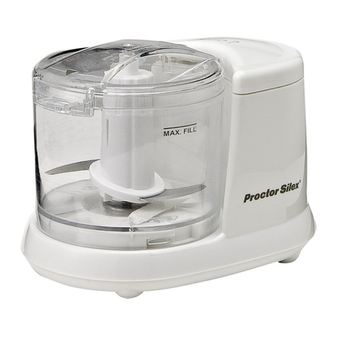 Proctor-Silex 72500R User manual Proctor-Silex 72500R User manual