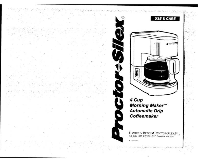 Proctor-Silex 44161 User manual