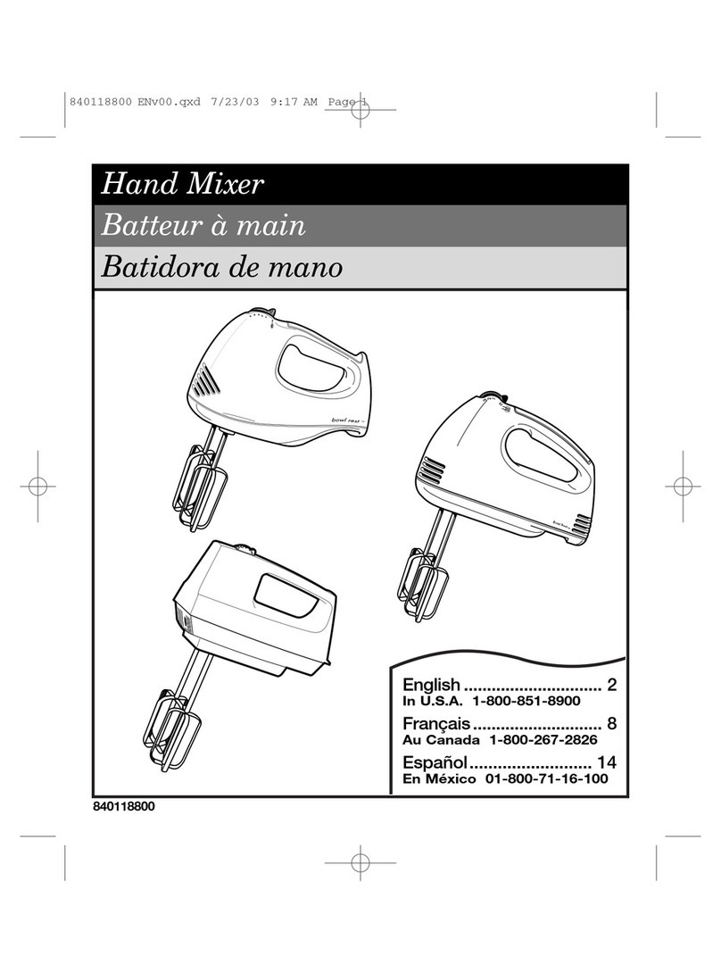 Proctor-Silex 62509 User manual