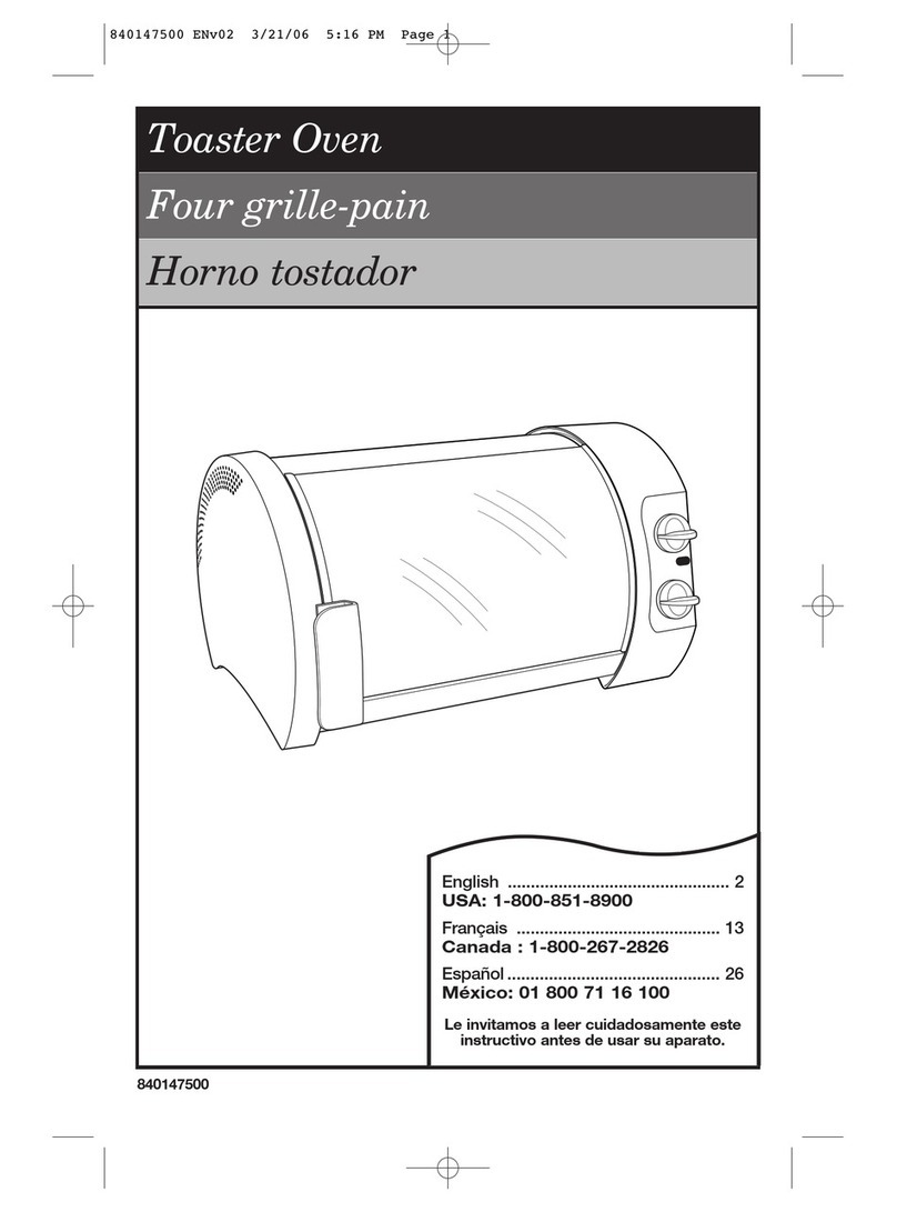 Proctor-Silex 31955 User manual