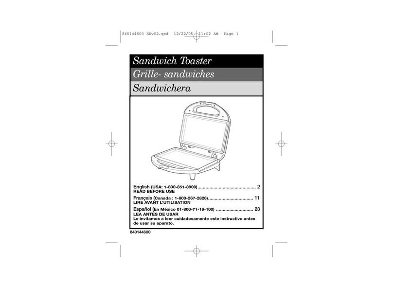 Proctor-Silex 25400 user guide