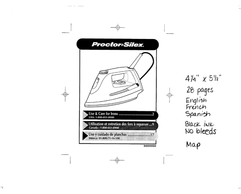 Proctor-Silex 17315 User manual