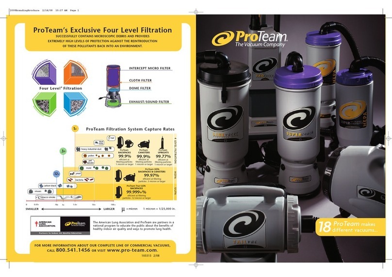 Pro-Team AviationVac User manual