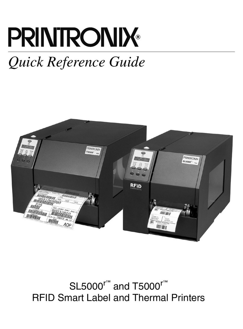 Printronix SL5000r MP User manual