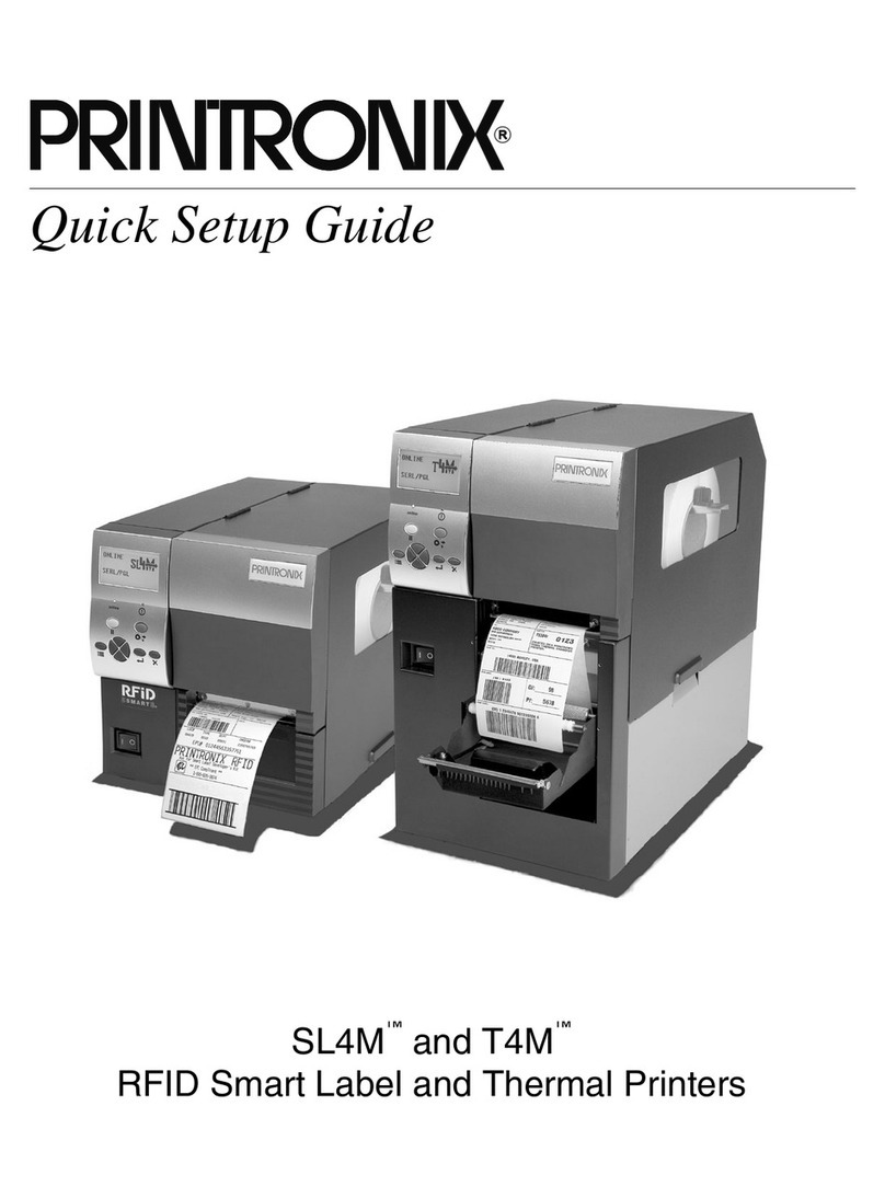 Printronix SMARTLINE SL4M User manual