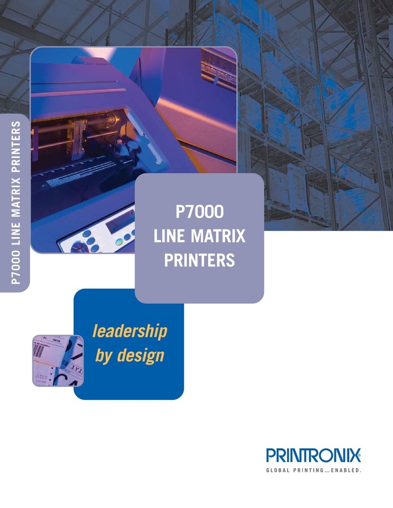 Printronix P7000 H-Series User manual