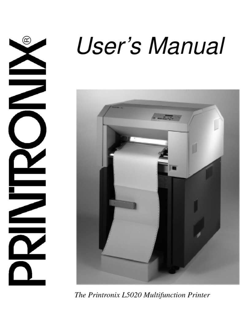 Printronix L5020 User manual