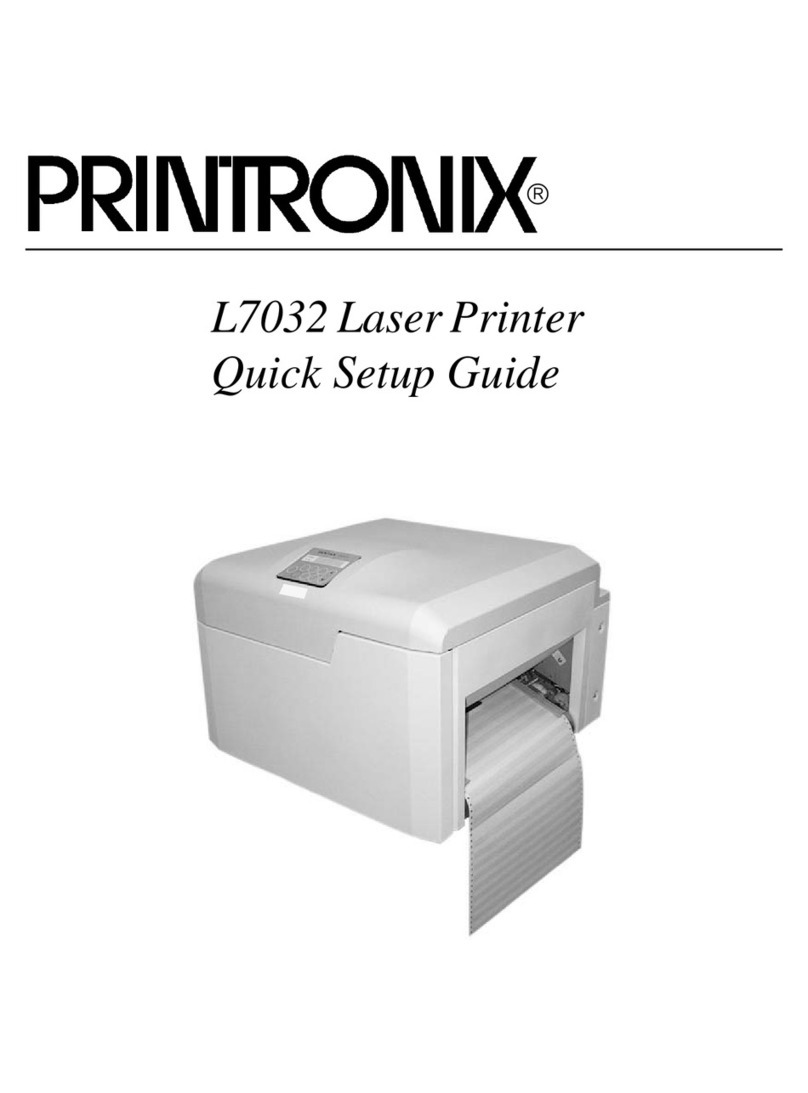 Printronix L7032 User manual