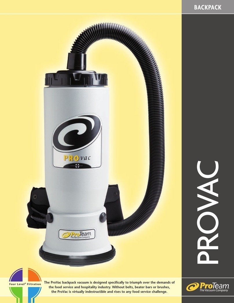 Pro-Team ProVac User manual
