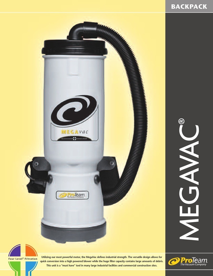 Pro-Team MegaVac Specifications