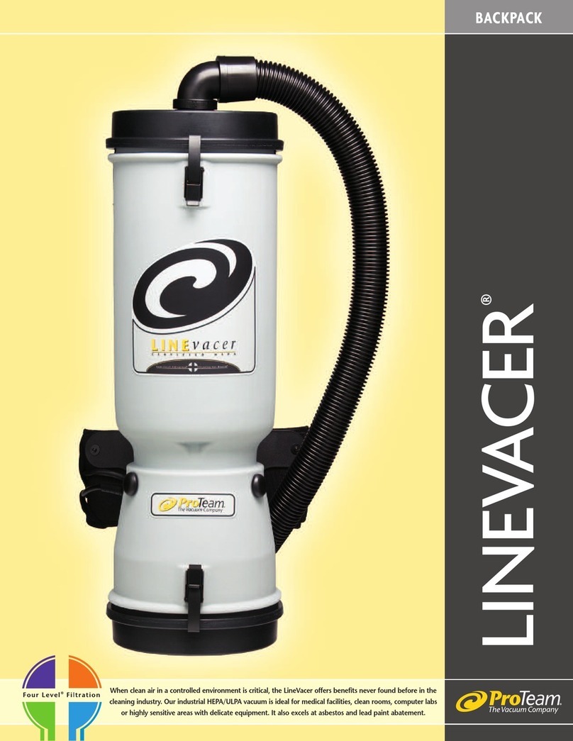 Pro-Team LineVacer Specifications