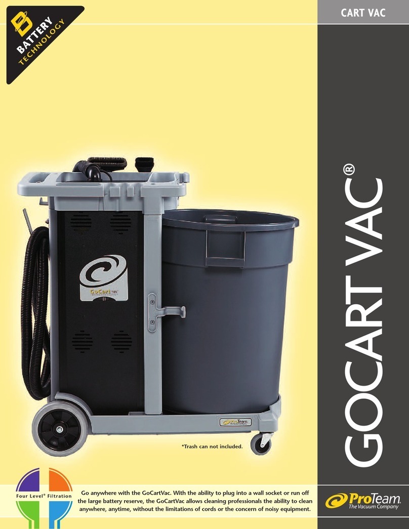 Pro-Team GoCartVac User manual