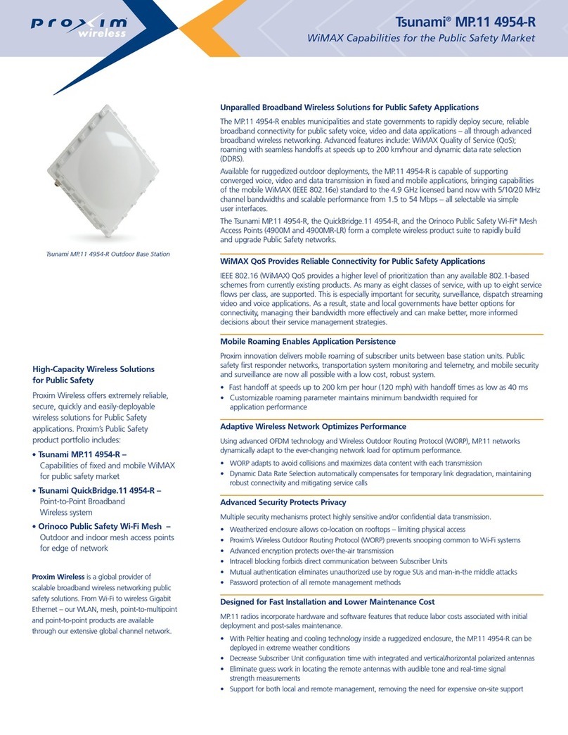 Proxim Antenna Tsunami MP.11 User manual Proxim Antenna Tsunami MP.11 User manual