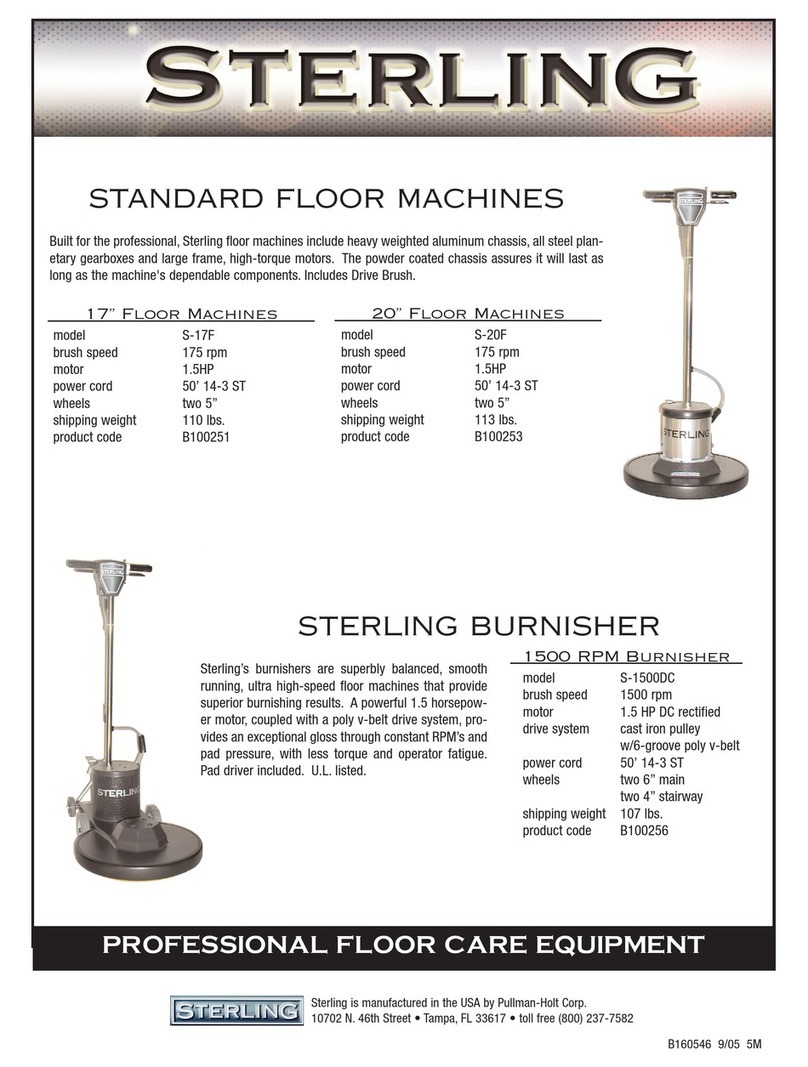 Sterling S-1500DC Specifications