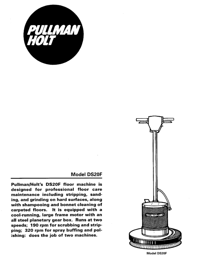 Pullman Holt DS-20F User manual