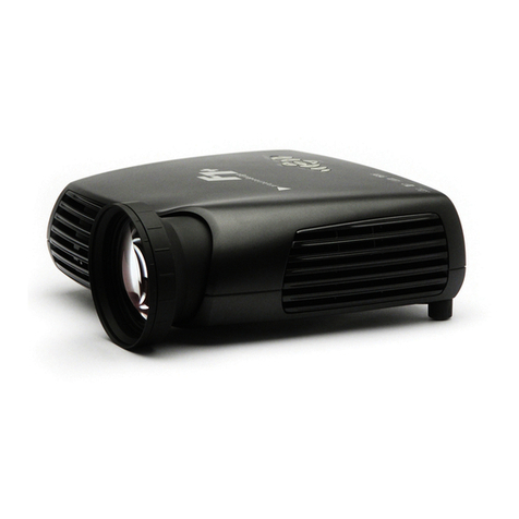 Projectiondesign F1+ SXGA+ User manual