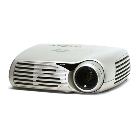 Projectiondesign F1 sxga User manual