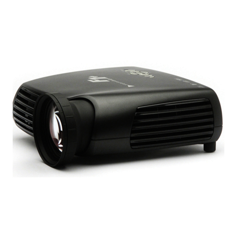 Projectiondesign F1+ SXGA+ User manual