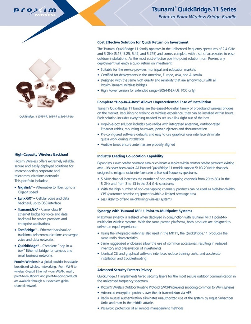 Proxim Antenna Tsunami MP.11 User manual