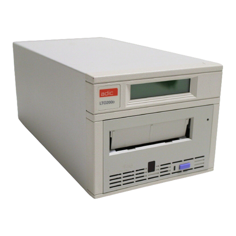 ADIC LTO 200D User manual
