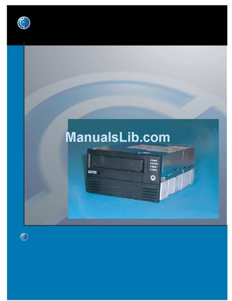 Certance LTO 1 user guide
