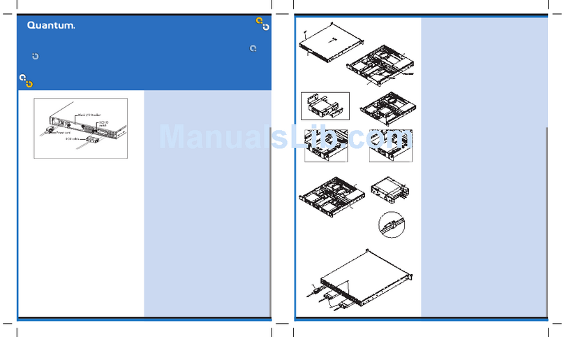 Quantum LTO 1U install guide