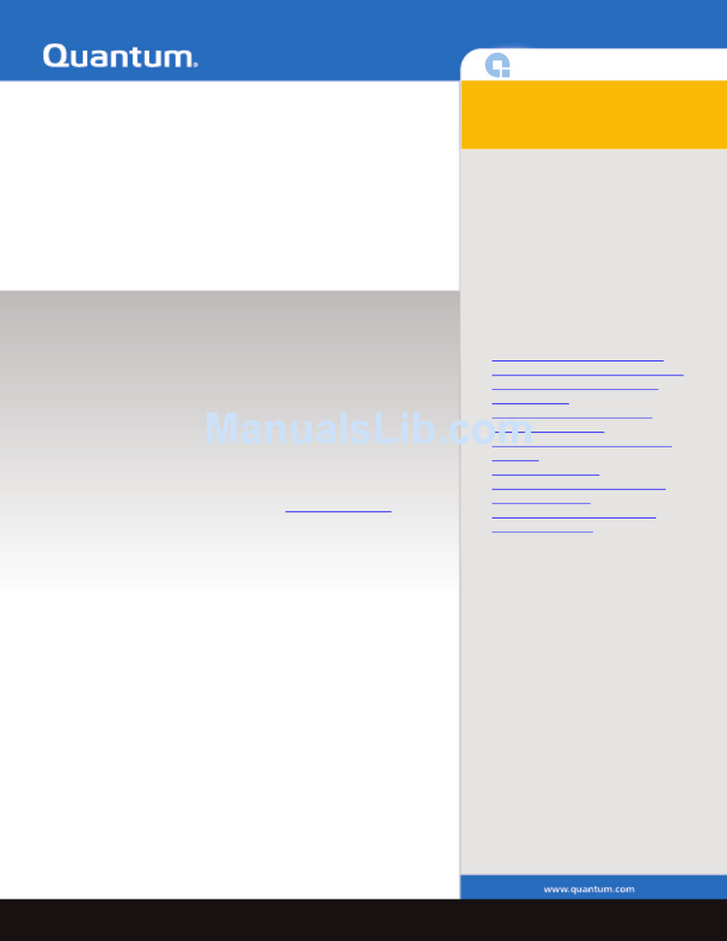 Quantum GoVault 40GB User manual