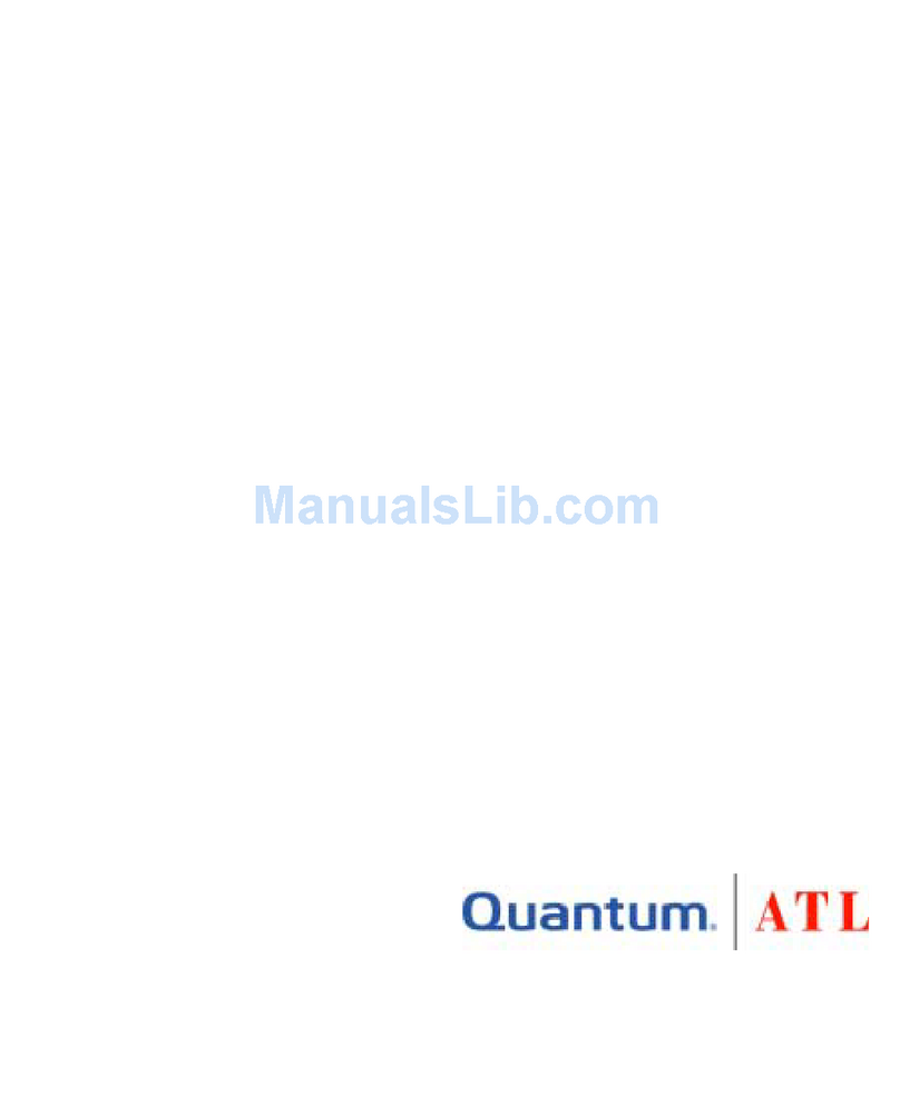 Quantum P2000 Series User manual