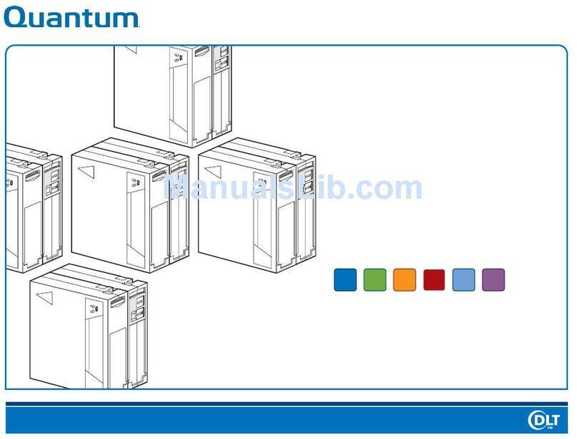 Quantum DLT 8000 Manual